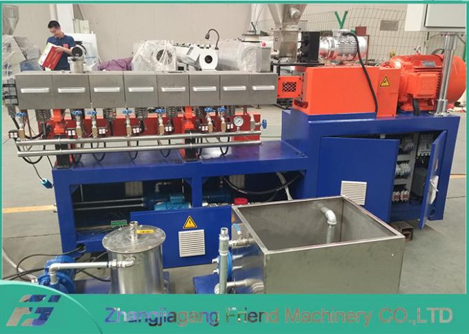 Parallele Doppelschneckenextruder-Maschine, Kapazität der pp.-Extruder-Maschinen-100~500kg/H