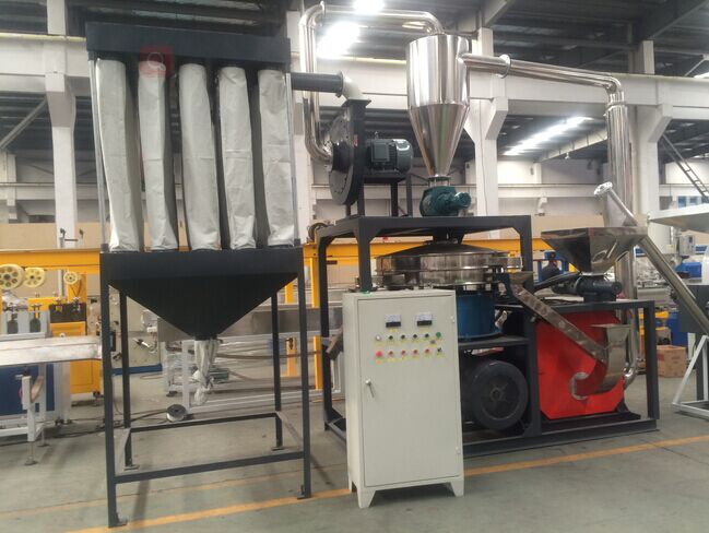 Weiche materielle Plastikpulverizer-Maschinen-untere Leistungsaufnahme PVCs EVA 0