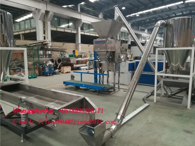 Doppelschraube 550kg/H 10mm granulierende PVC Pelletisierungs-Linie Maschine 2