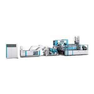 Good price Drei Schichten Plastikfertigungsstraße-Frischhaltefolie-Herstellungs-Maschinen-automatische Stretchfolie-Herstellungs-Maschinerie Online