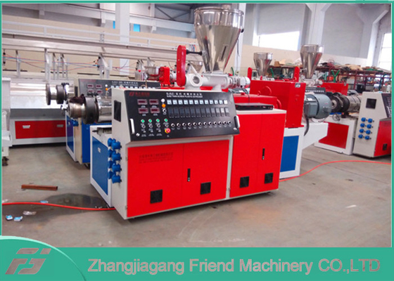 Ein guter Preis. Einfache Operations-Plastikextruder-Maschinen-konischer Doppelschneckenextruder Online