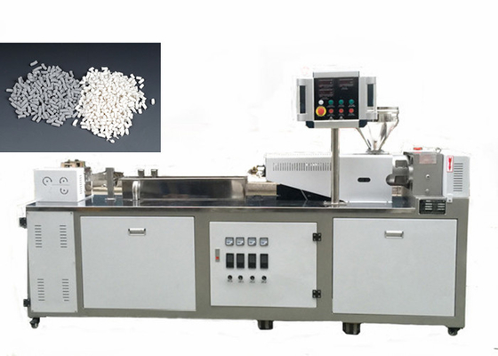 Ein guter Preis. Plastikpelletisierer-Maschine des Ertrag-1-3kg/H für Labor Masterbatch, das graue Farbe macht Online