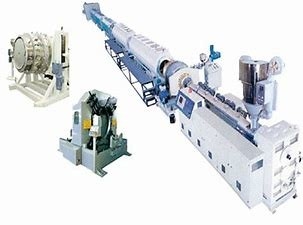 Good price Brennbare Schrauben-HDPE-Rohr-Verdrängungs-Antimaschine 80kg/H 63mm einzelne Online