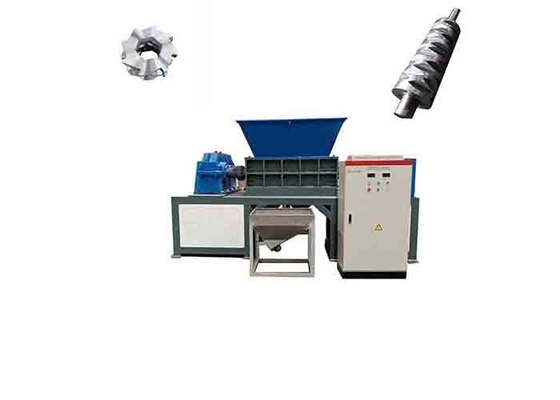 Ein guter Preis. Doppelte Welle 2000kg/h-Plastikreißwolf-Maschine für die Wiederverwertung Online