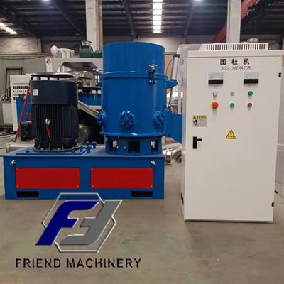 Ein guter Preis. überschüssige Plastikwiederverwertungsagglomerator Plastikzerkleinerungsmaschinen-Maschine 800kg/H Online