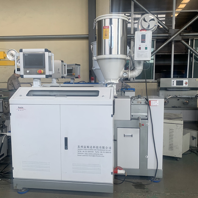 1.75mm Faden-Extruder Winkel- des Leistungshebels30kg/h, Faden 3d, der Maschine herstellt 2