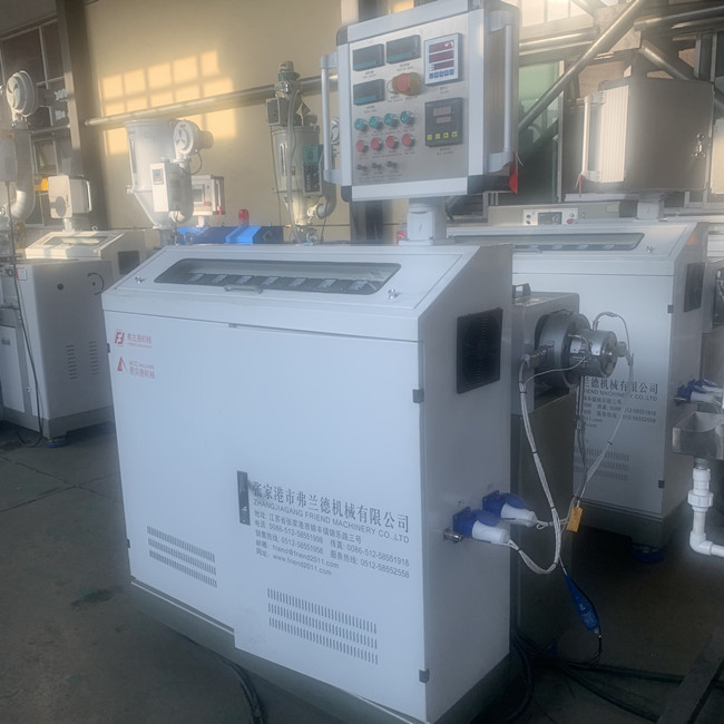 Plastikextruder-Maschine der einzelnen Schrauben-40kg/H für Plasticization 3