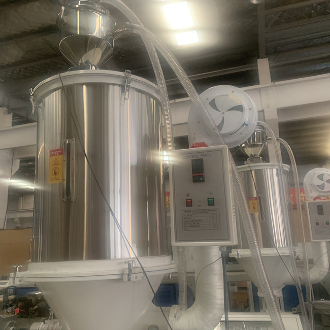 Einzelner Schraube Winkel- des Leistungshebelshdpe Wasserleitungs-Extruder 100kg/H 5