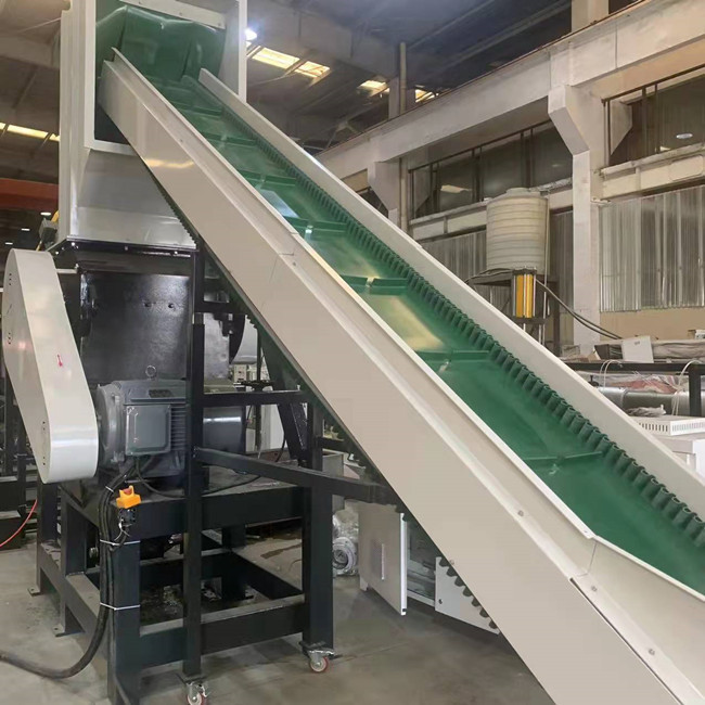 Chip 500kg/H HAUSTIER Plastikwiederverwertungswiederverwertungslinie 14mm beendet 1